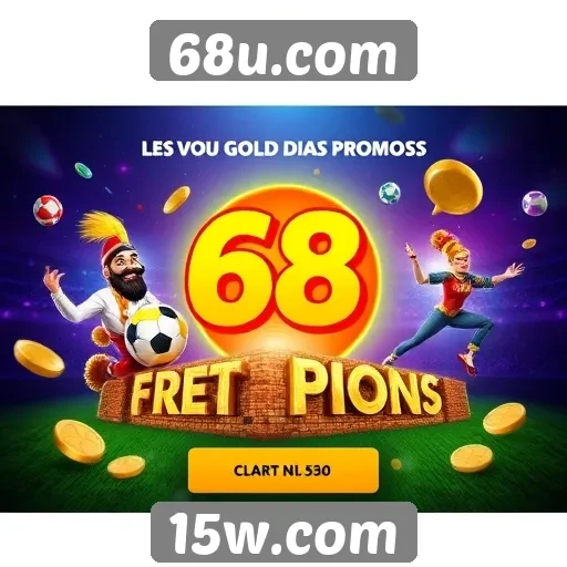 68u.com apresenta novos jogos e promoções para jogadores